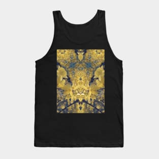 Natural yellow flowers pattern Tank Top